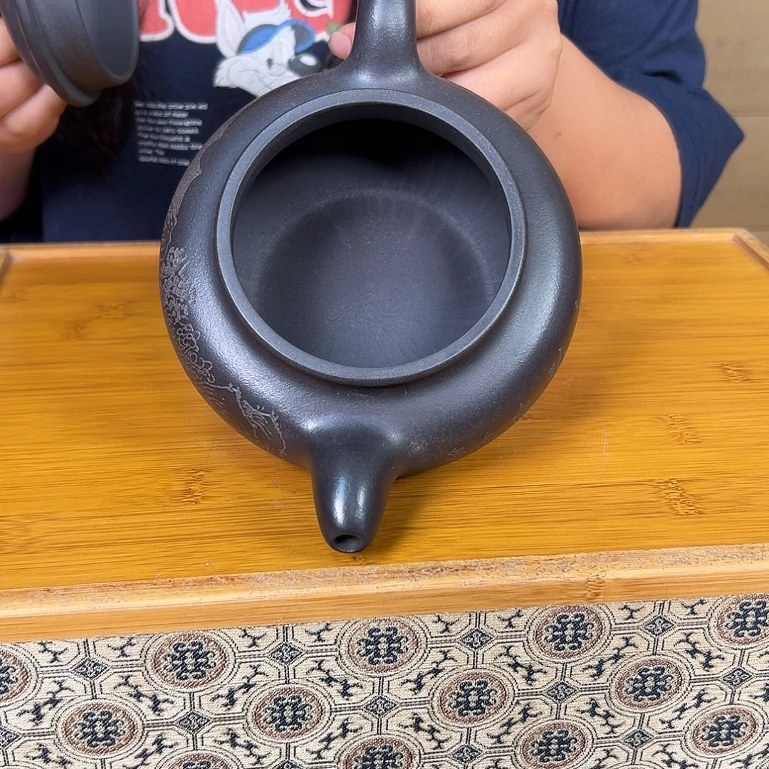 日***辉茶壶紫砂原矿紫砂