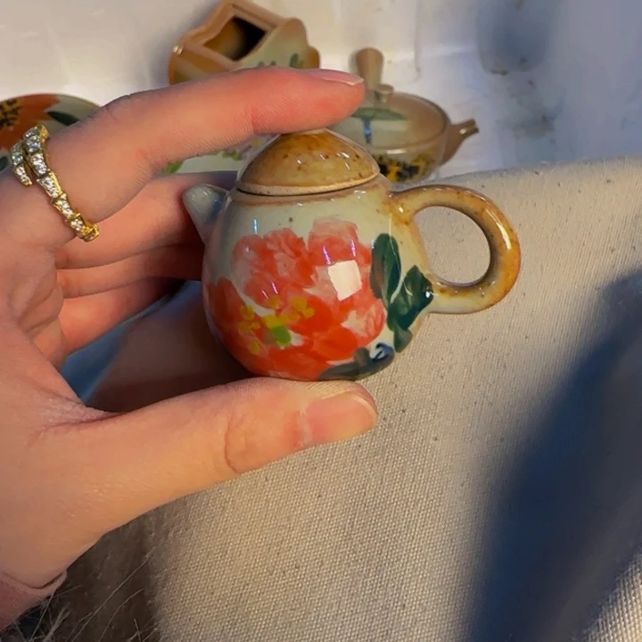 瓷片景德镇陶瓷手工手绘