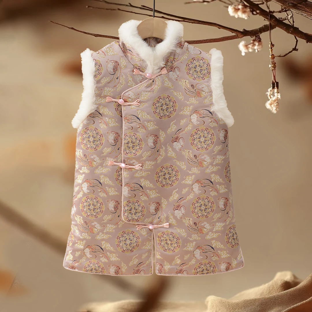 YF967国风儿童连衣裙