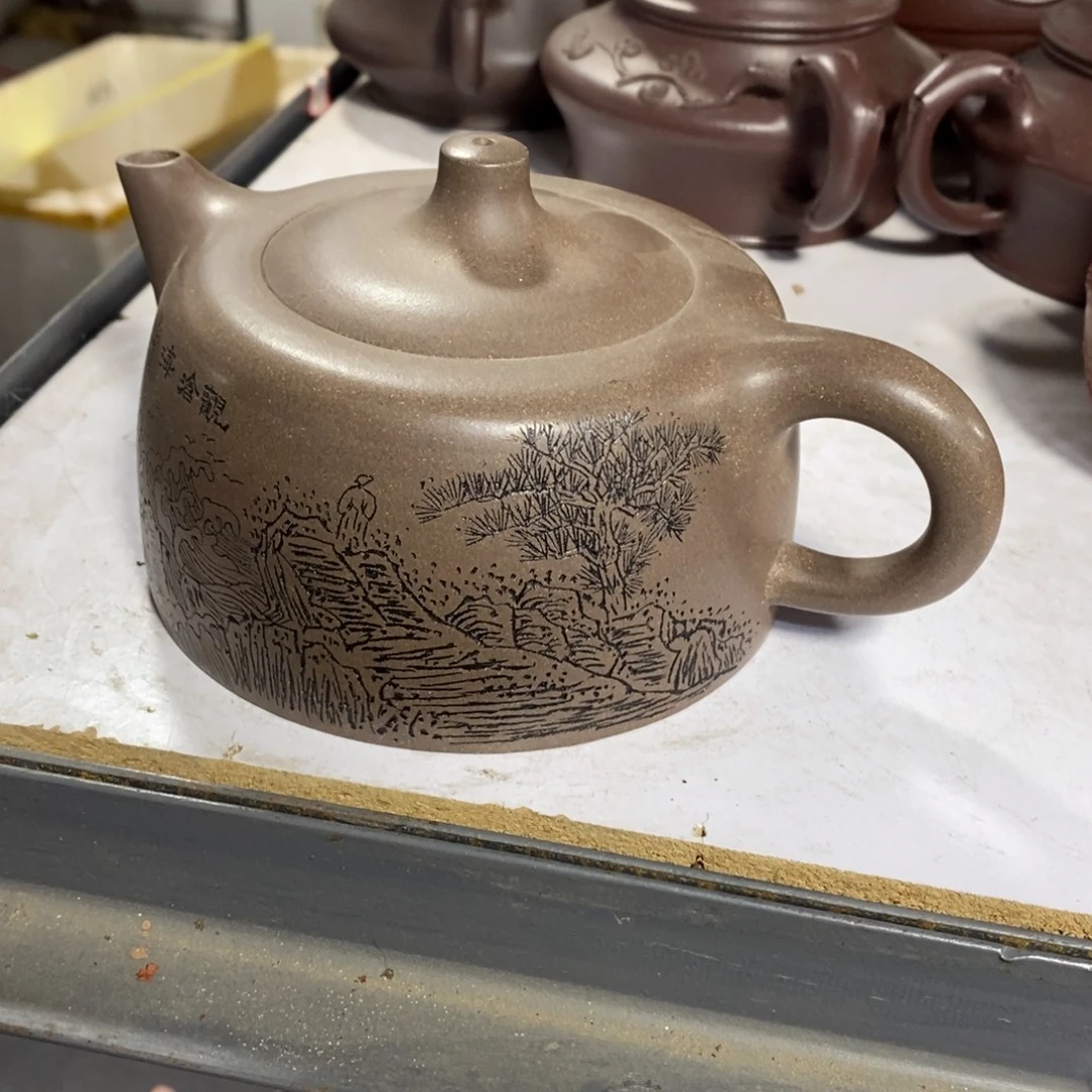 紫砂茶壶原矿手工116