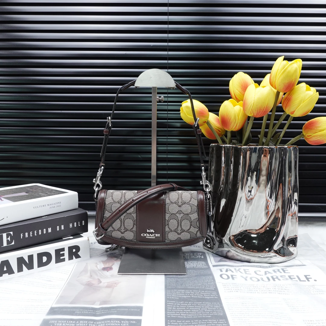 95新 COACH/蔻驰 单肩包/T10245988
