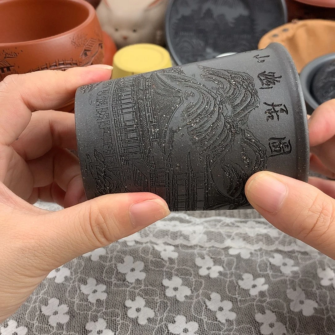 茶杯紫砂高端主人杯