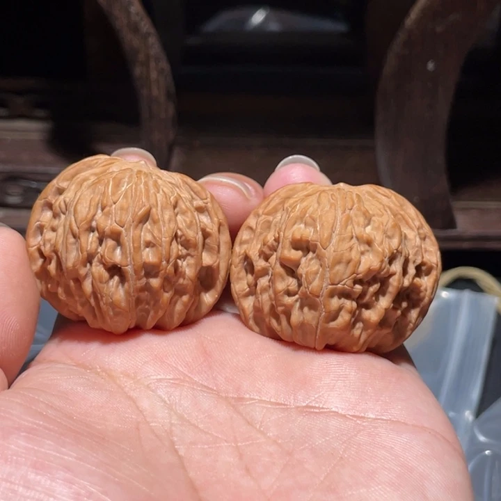 文玩核桃吊坠40全品磨盘