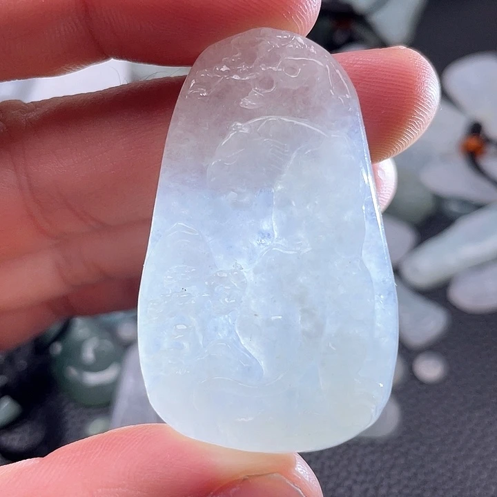 颈饰未镶嵌翡翠翡翠