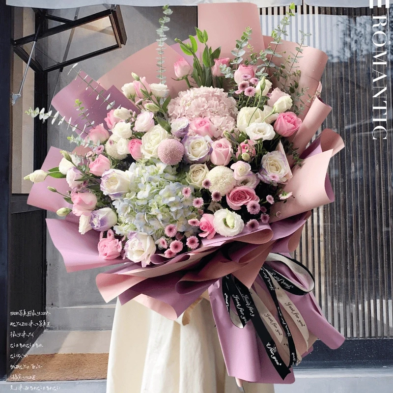 全国配送家用花束新鲜网红鲜花花期花束鲜花生日速配康乃馨大号