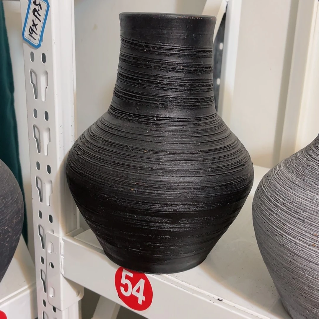 红陶无孔口径8高度20