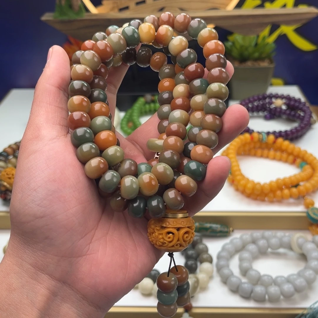 【闪购商品】白玉菩提菩提根吊坠敦煌