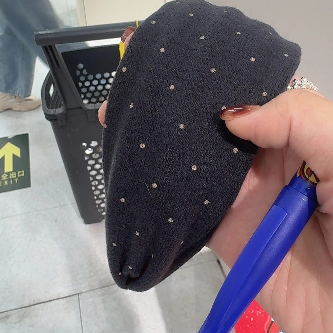 非金属灰色点点点点发箍