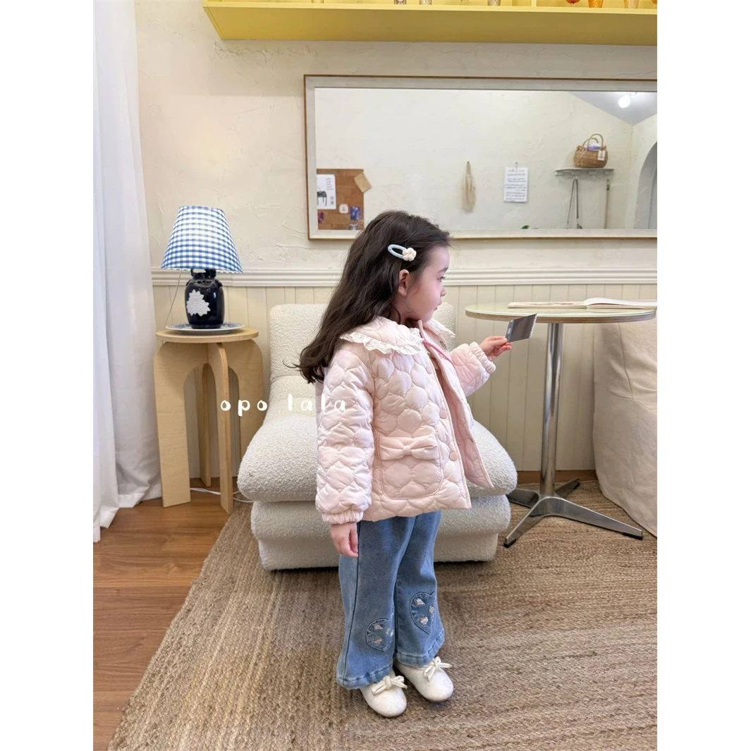 opolala·25冬~爱心刺绣加绒牛仔裤77099（童装汉服）