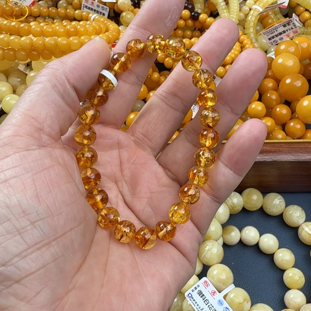 琥珀未镶嵌珠宝奇石