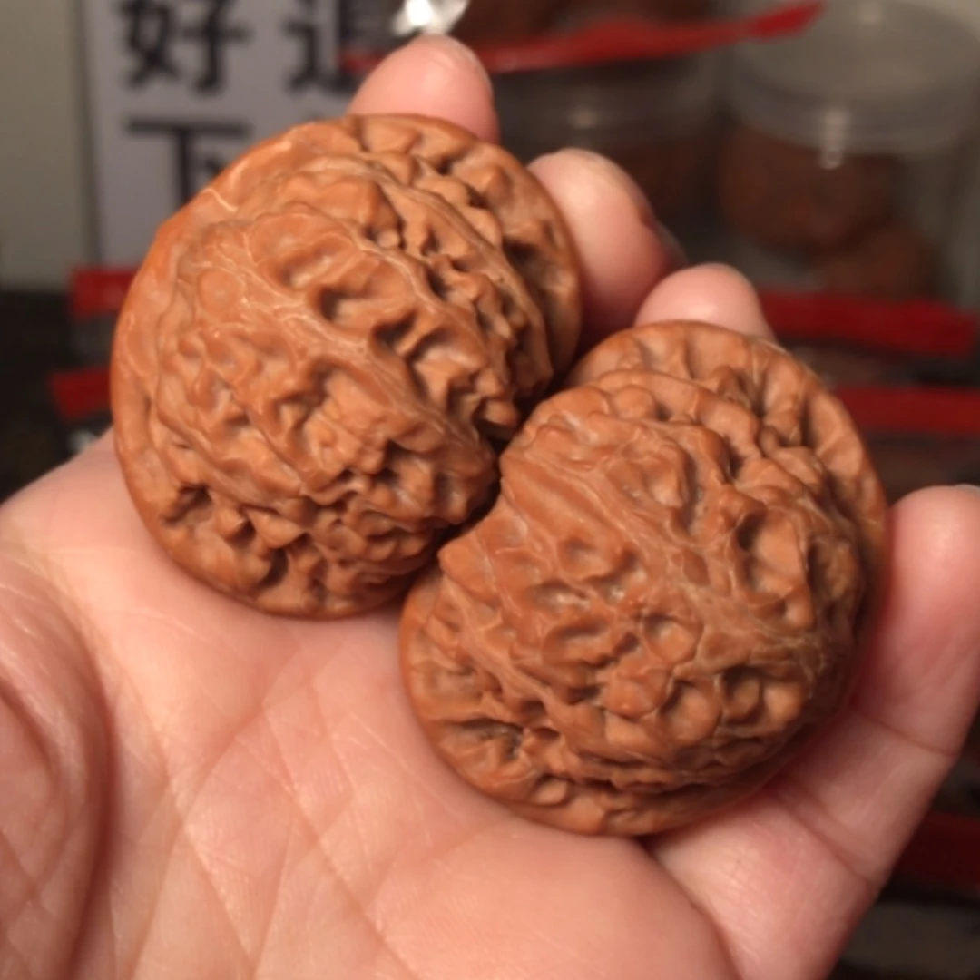 【闪购商品】文玩核桃把件宫灯42