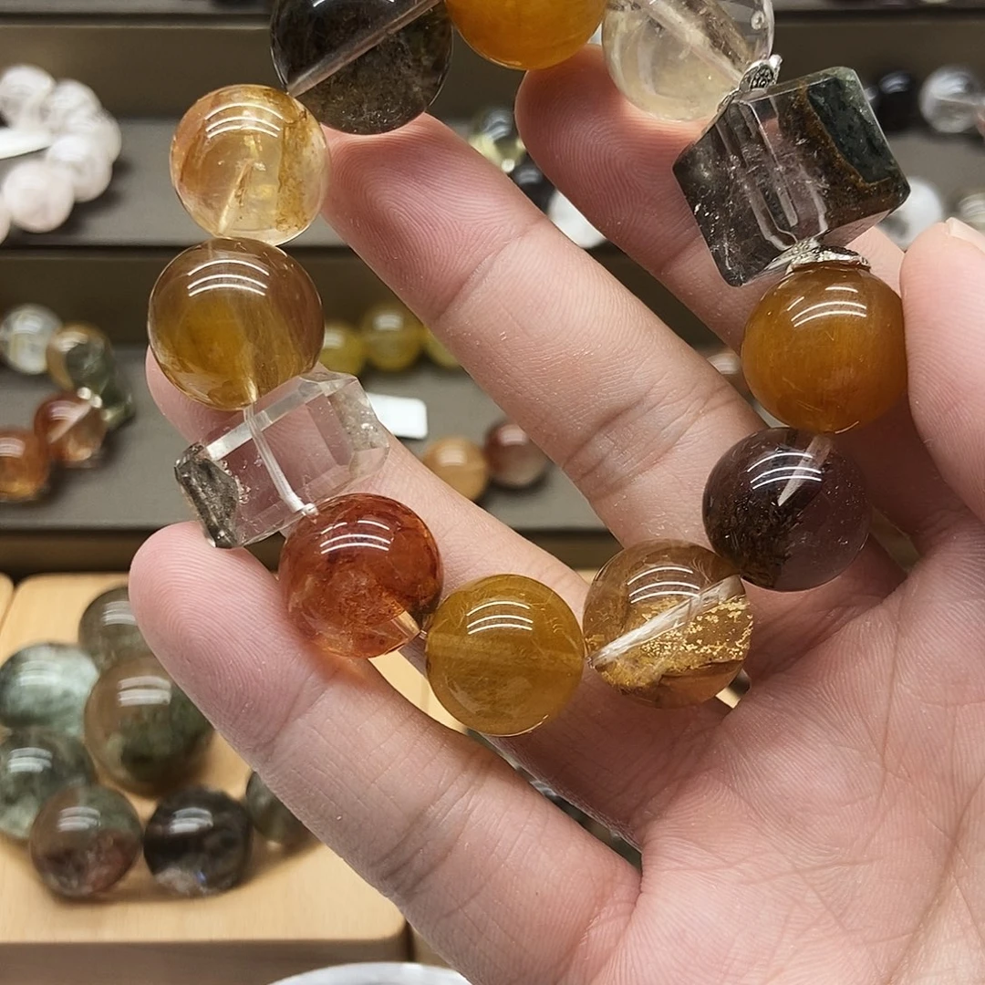 未镶嵌手链水晶3***ü手串