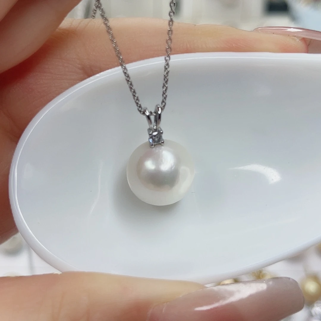 淡水珍珠合金吊坠(赠链)