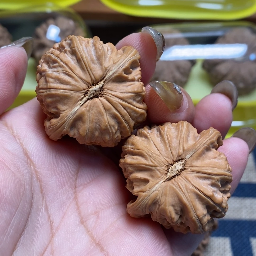吊坠文玩核桃白狮子
