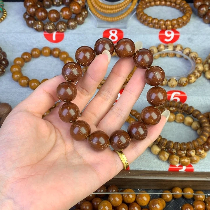 老***六手串紫金鼠16光珠