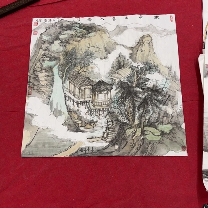 W***t国画花鸟的翅膀和翅膀都