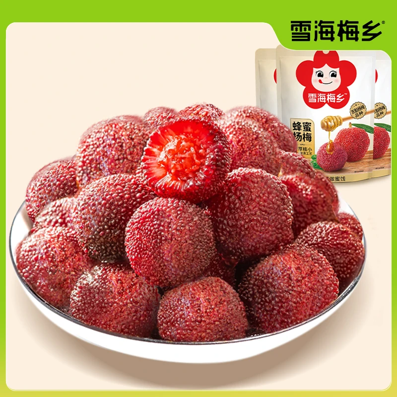 雪海梅乡蜂蜜杨梅40g*1袋蜜饯果脯酸甜果干独立包装办公室零食XD