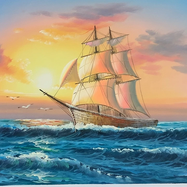 油画50*60手绘油画