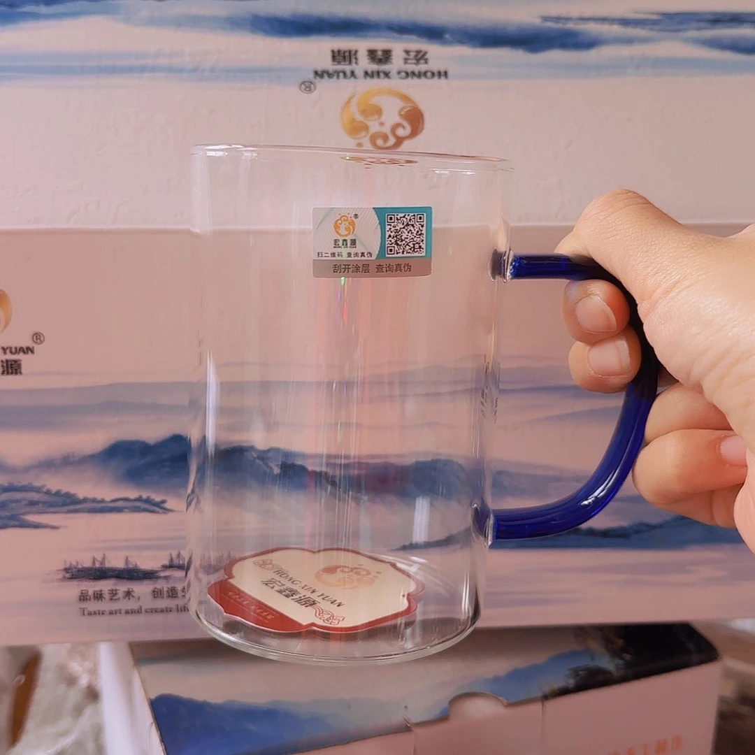 高硼硅玻璃茶水分离款L40六色装