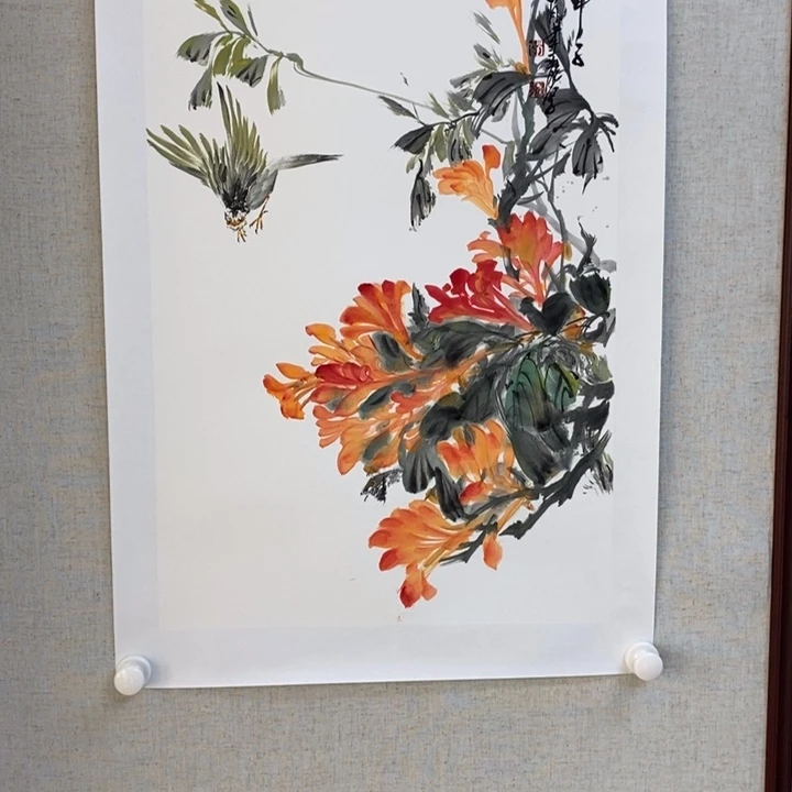 国画亲笔手绘原创