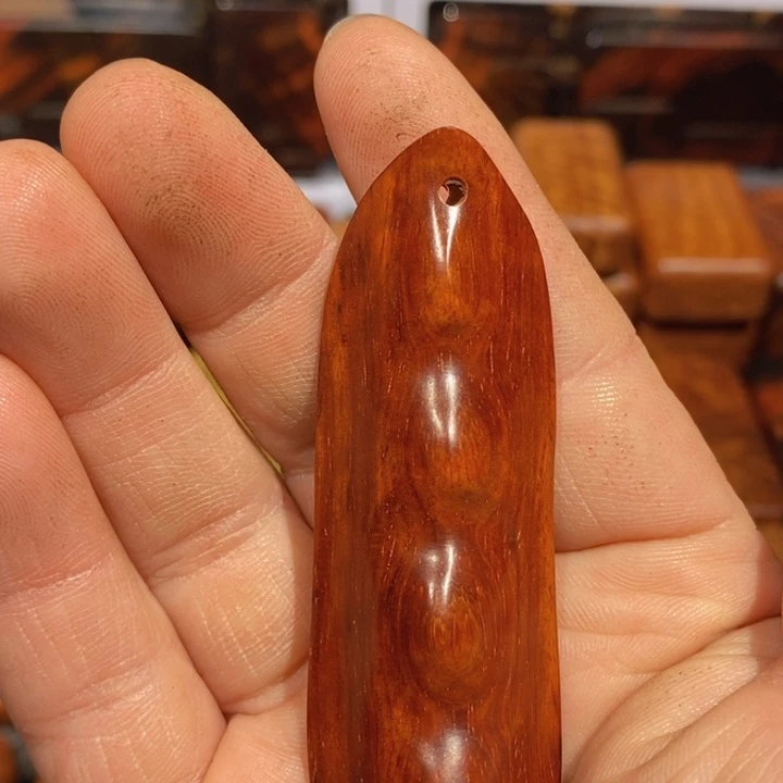 【闪购商品】木徒***月小叶紫檀福豆一颗，