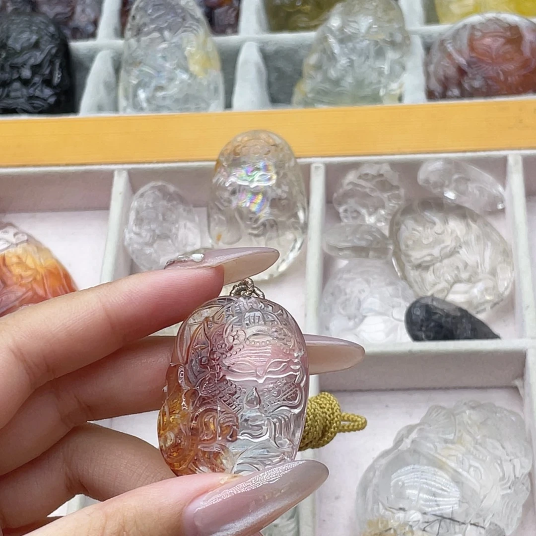 颈饰未镶嵌水晶天然