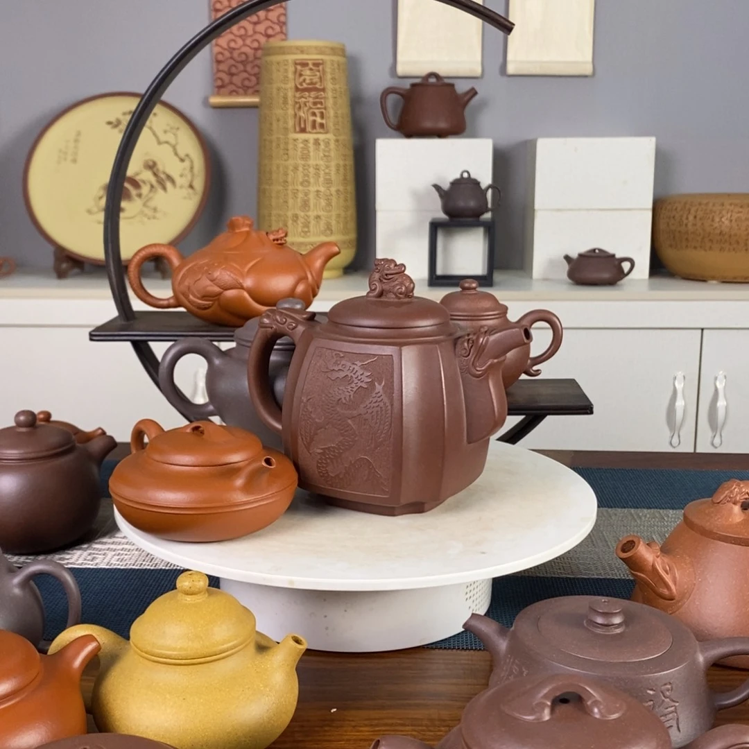 猛***腿茶壶紫砂新粉体验