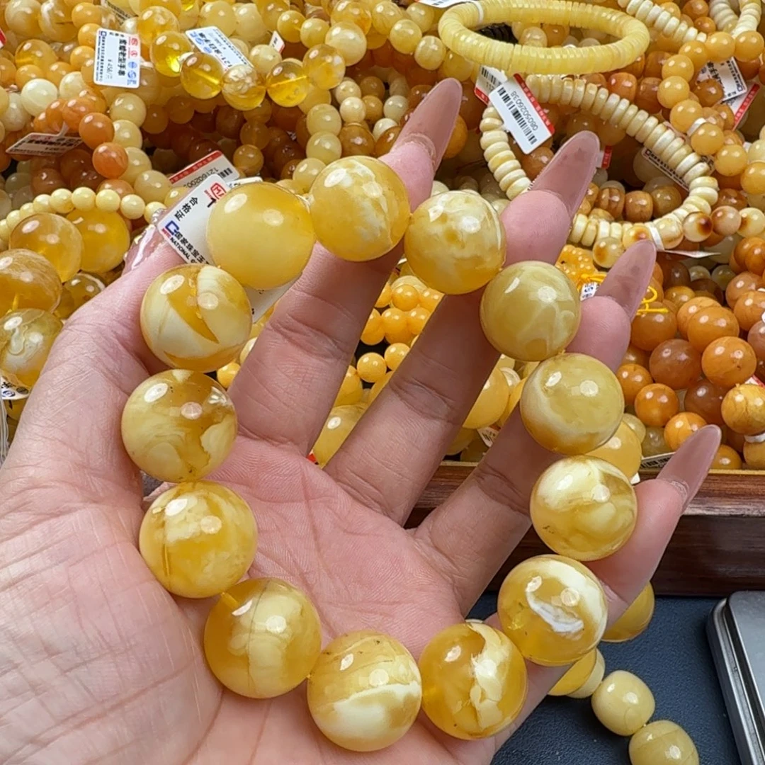 琥珀未镶嵌珠宝奇石