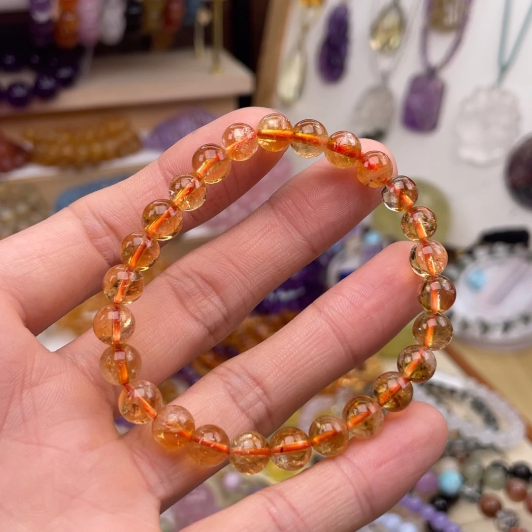 N***n水晶手链未镶嵌黄水晶