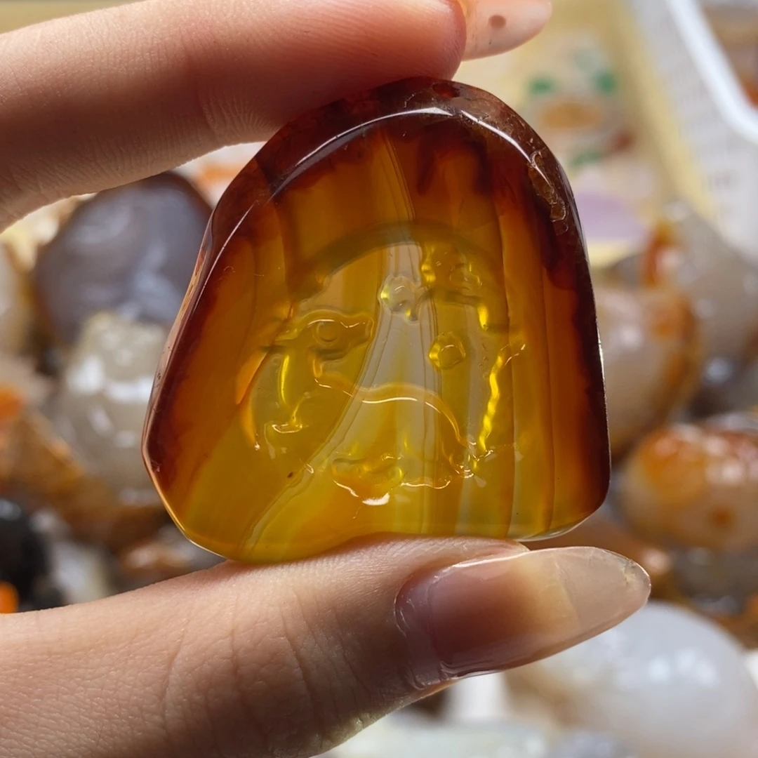 玛瑙/玉髓未镶嵌颈饰