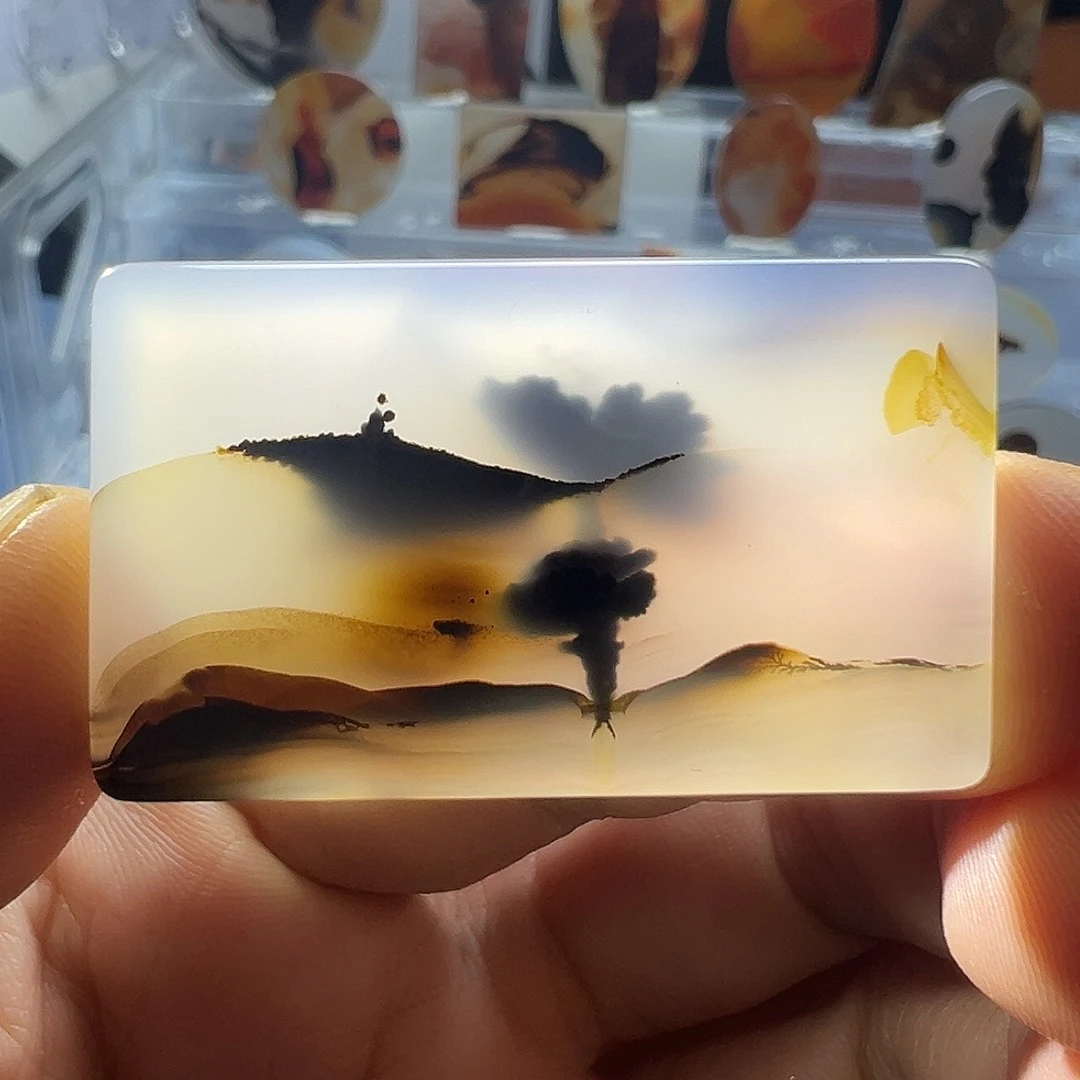 未镶嵌玛瑙/玉髓珠宝奇石