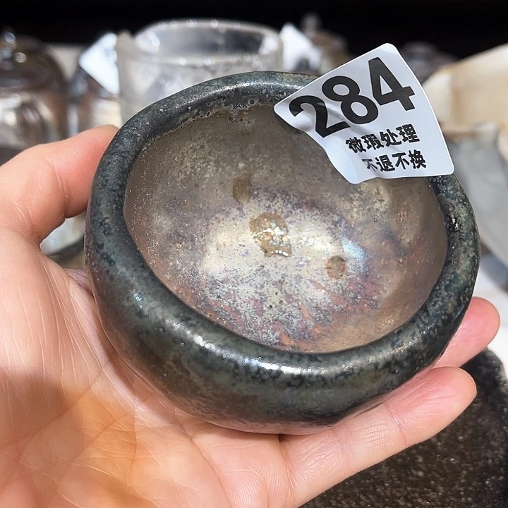 杯高温柴烧陶泥主人杯