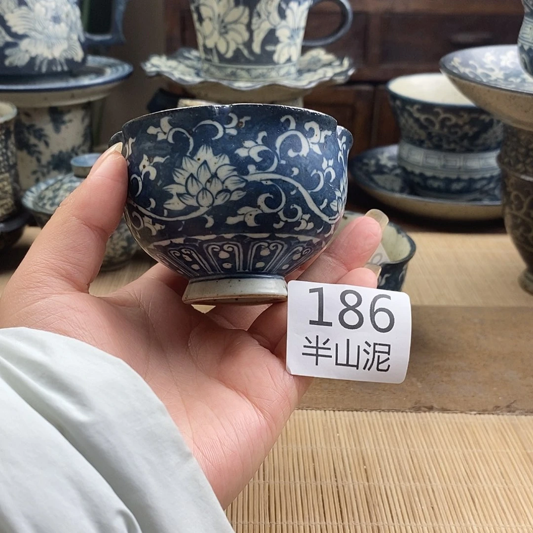 ༺***༺手工手绘青花陶瓷