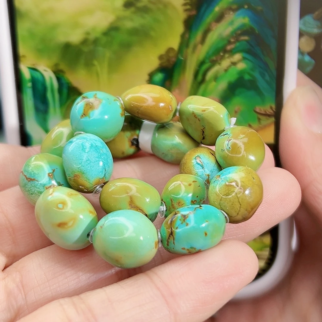 绿松石未镶嵌珠宝奇石