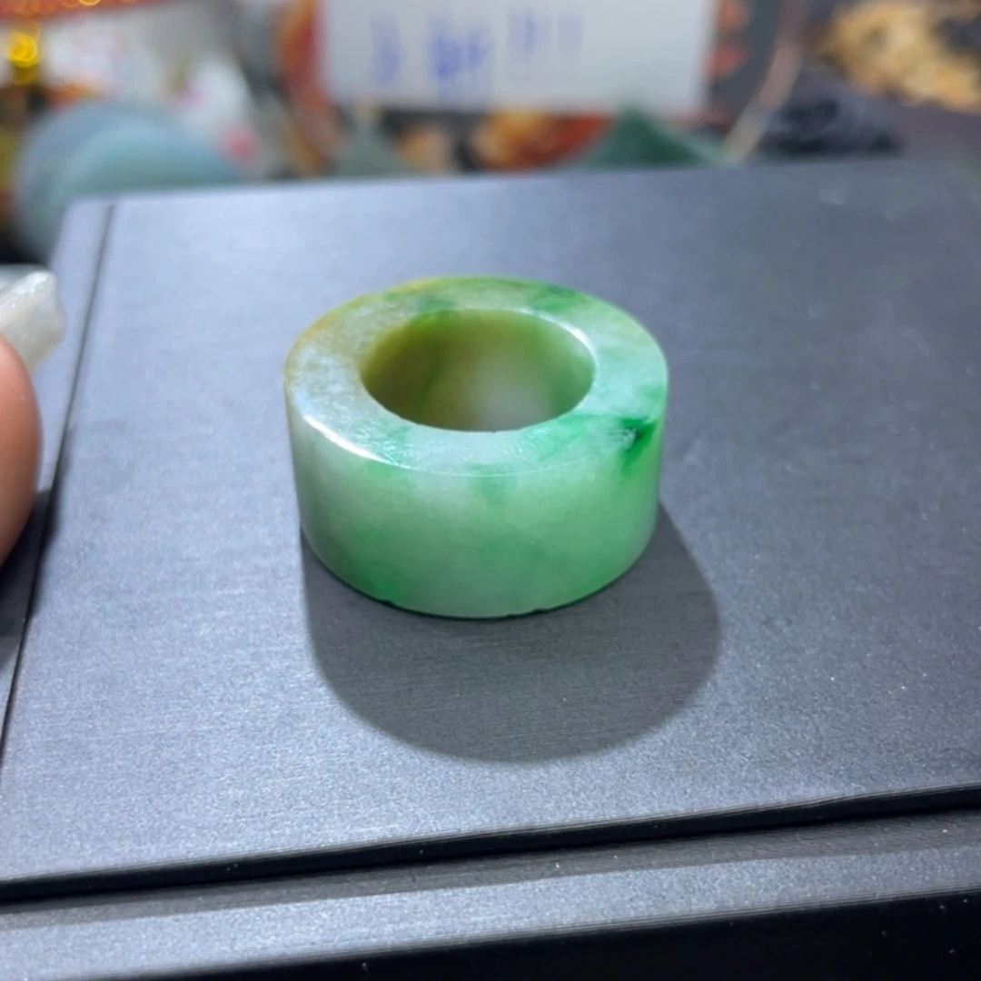 定制翡翠未镶嵌天然翡翠14-24圈微瑕