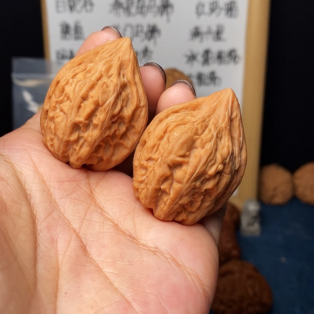 文玩核桃把件瓷瓶鸭嘴