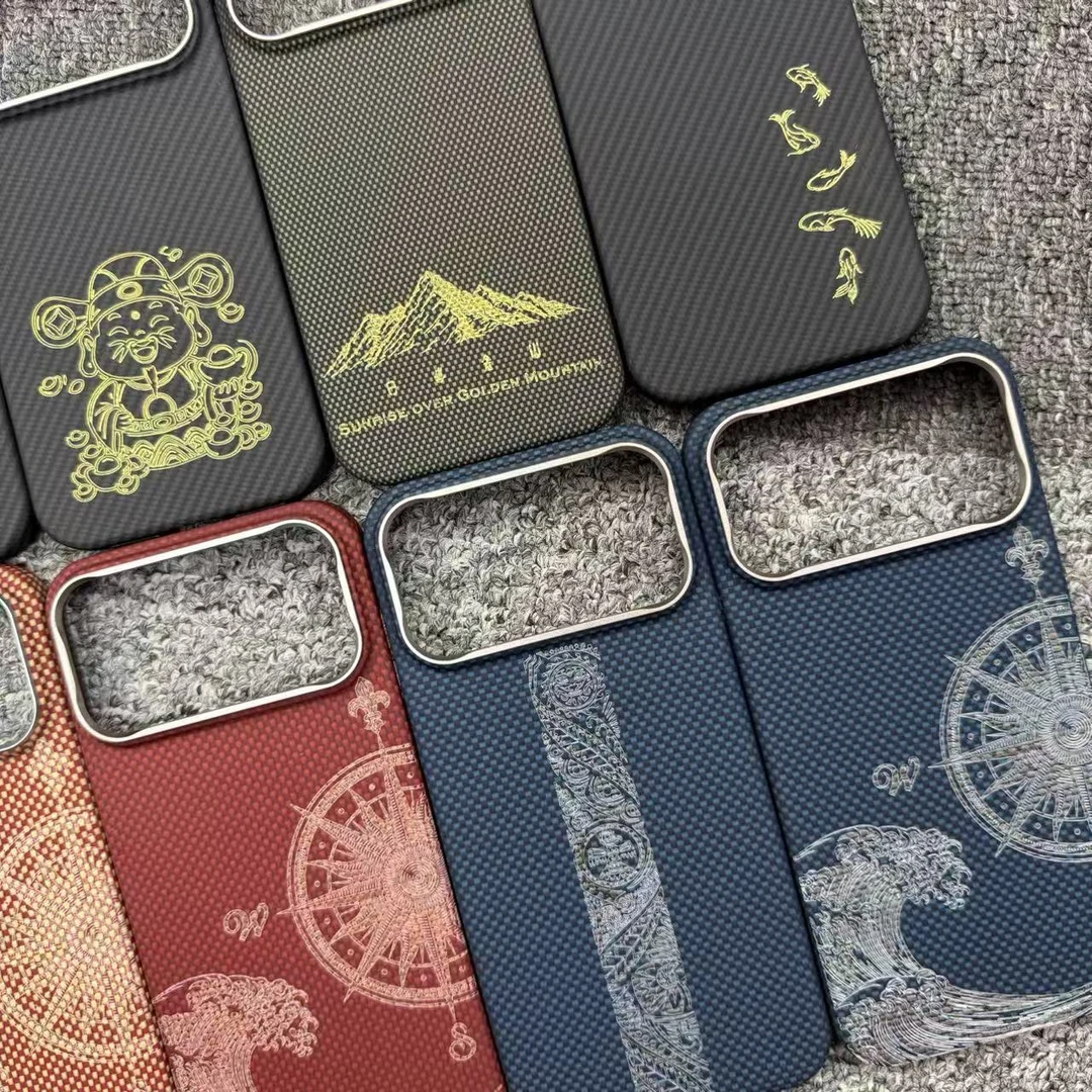 [适用于苹果17系列]正品凯夫拉17pro手机壳芳纶纤维17promax超薄