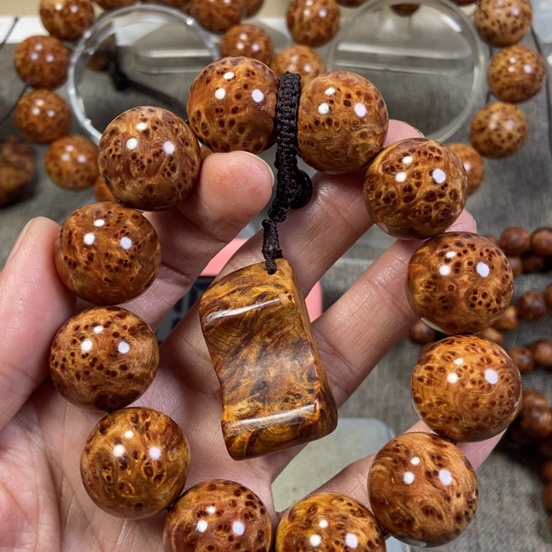 尖***柏木（崖柏）手串/手链