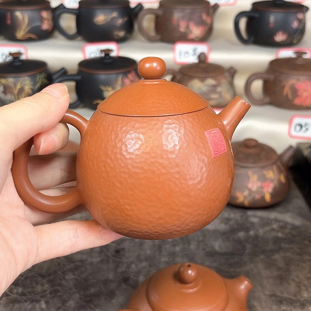 从***流180毫升微微瑕纯手工锤纹