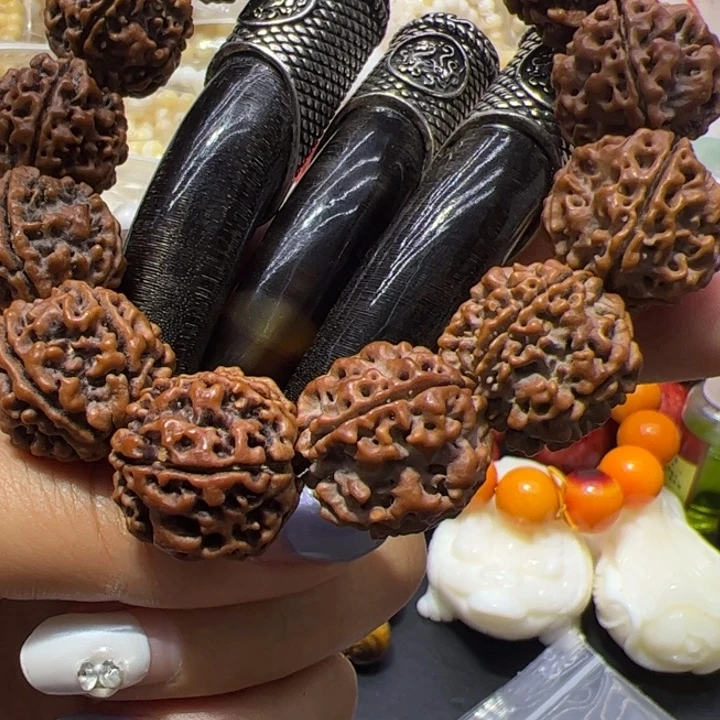 大果紫檀（缅甸花梨）能新款指甲盖