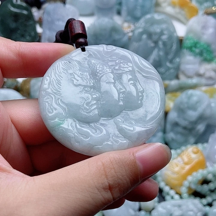 吊坠(不含链)未镶嵌翡翠1