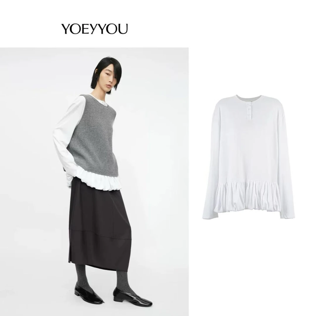 YOEYYOU 量感兜量T恤