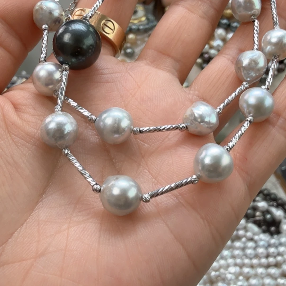 海水珍珠颈饰未镶嵌