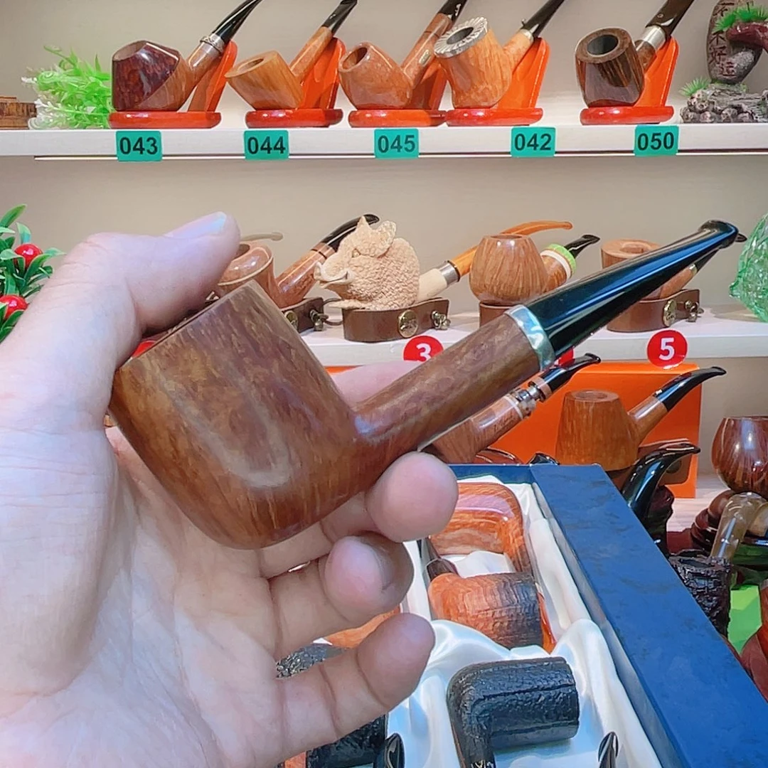 小***威意大利卡斯特罗石楠木烟斗