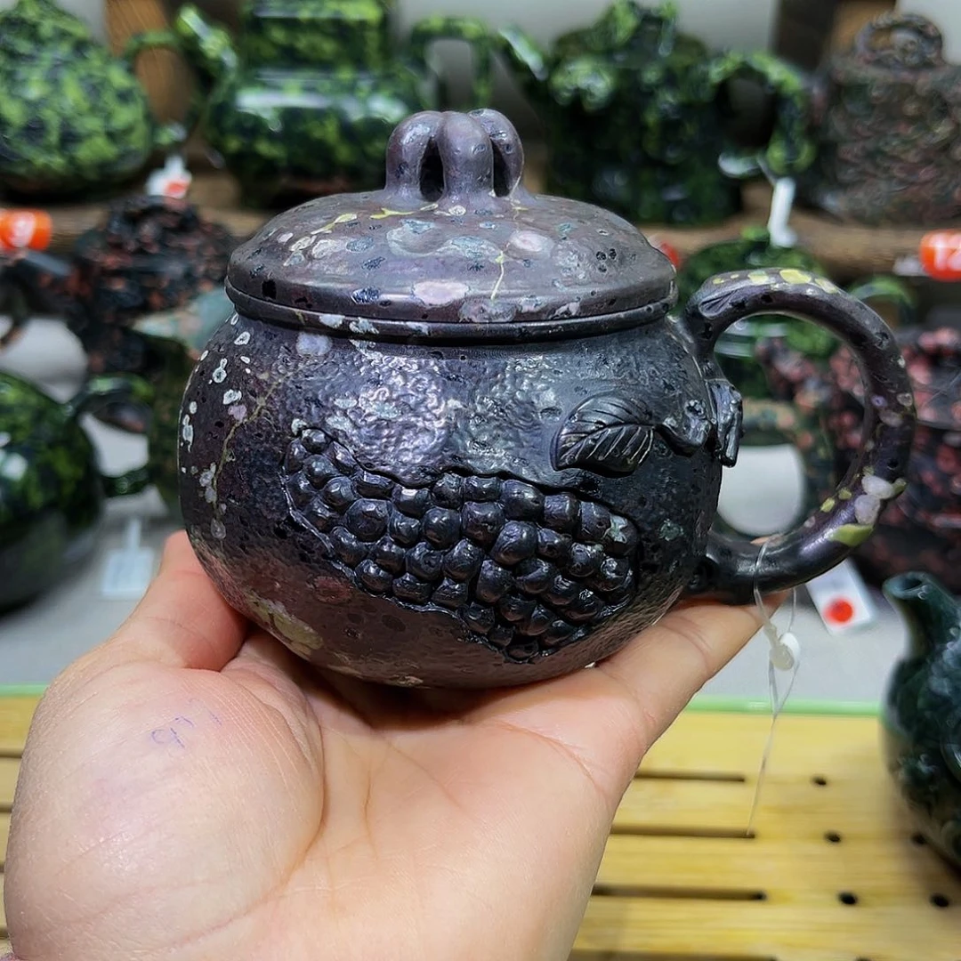 梅花石安山玉瑕疵杯240cc