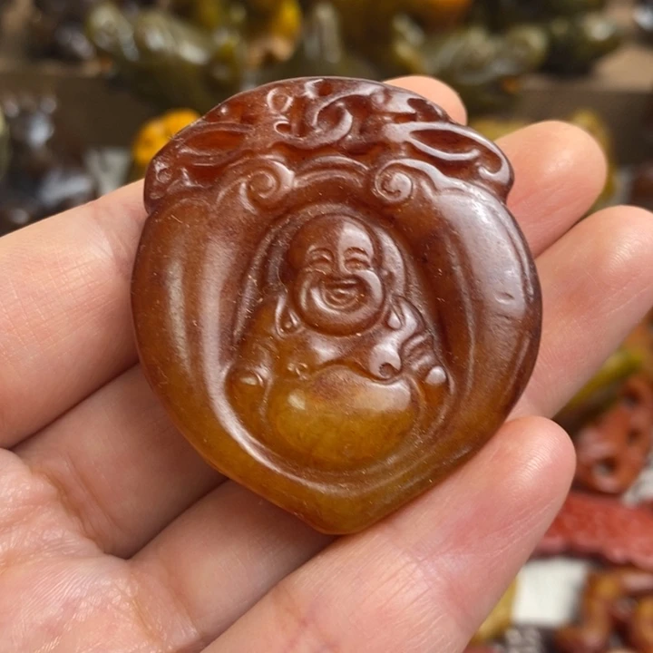 未镶嵌蛇纹石玉颈饰87