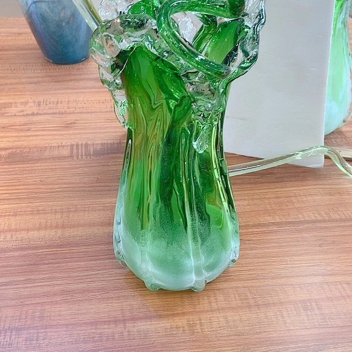 琉璃琉璃花瓶高度33厘米12厘米