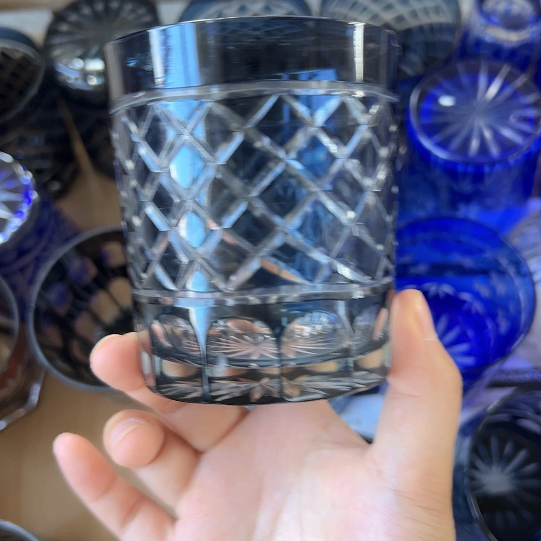 手柄款水晶玻璃如图一个