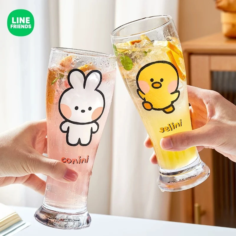 mini啤酒杯喝水杯网红可爱饮品杯家用创意大容量扎啤杯玻璃水杯