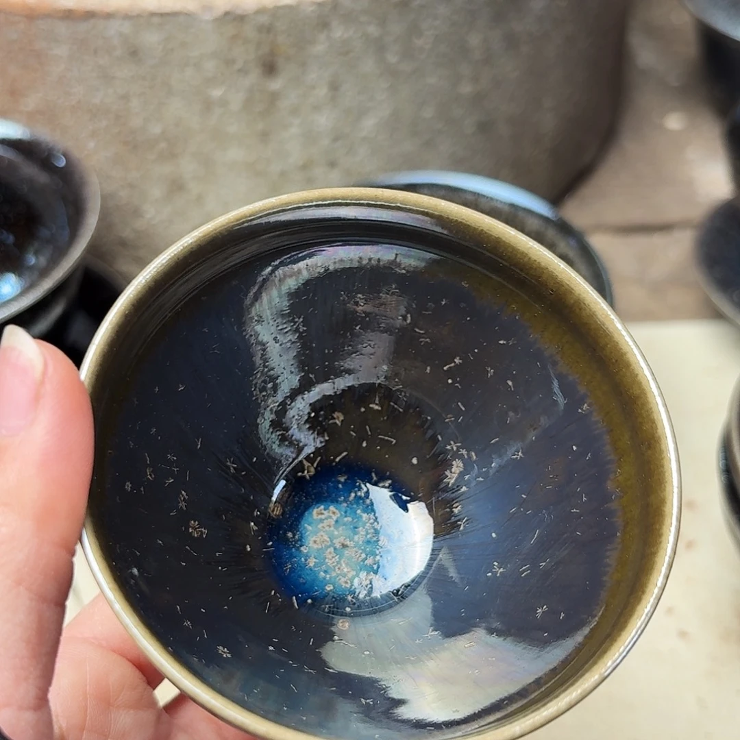 K***新茶盏义兴龙窑柴烧建盏140